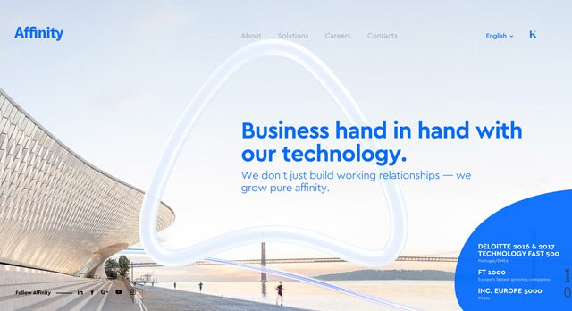 Exemple de site web avec bonne photo