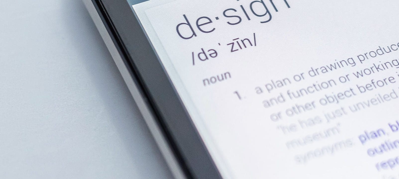 Lexique du designer